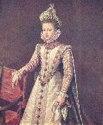 SANCHEZ COELLO, Alonso Infanta Isabel Clara Eugenia oil on canvas